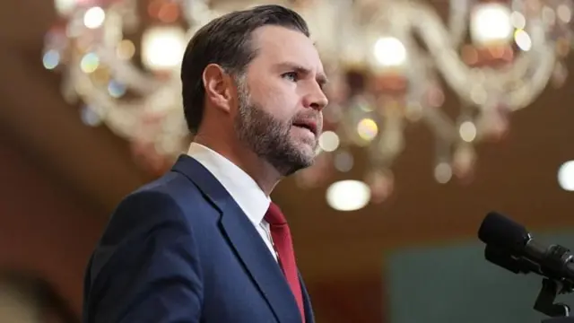 El vicepresidente estadounidense, JD Vance.