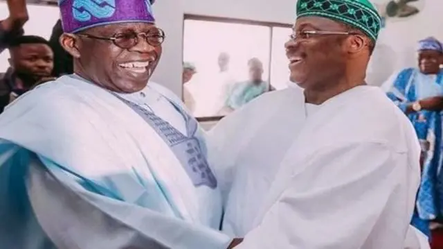Asiwaju Bola Tinubu ati Abiola Ajimobi