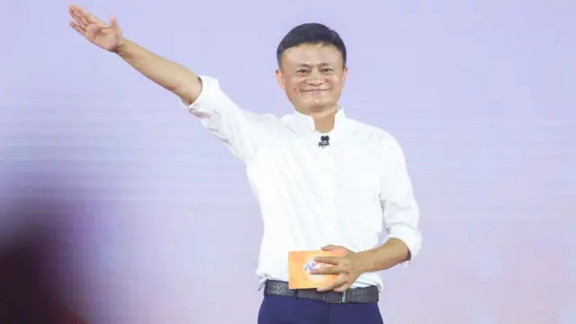 Chinese billionaire Jack Ma or Ma Yun