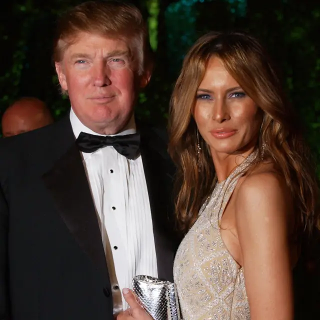 Дональд менен Мелания Трамп Лос-Анжелесте, 2005-жыл