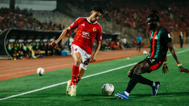 مباراة الأهلي المصري والجيش الملكي المغربي