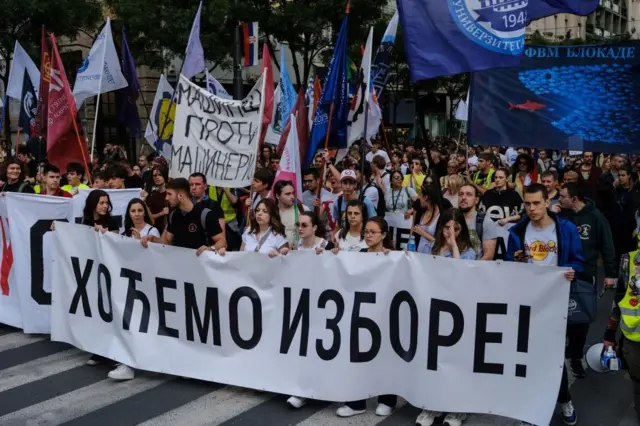 studenti, studentski protest