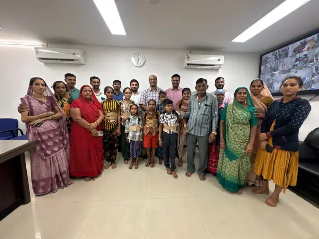 સાત બાળકોની સફળ સર્જરી કરવામાં આવી