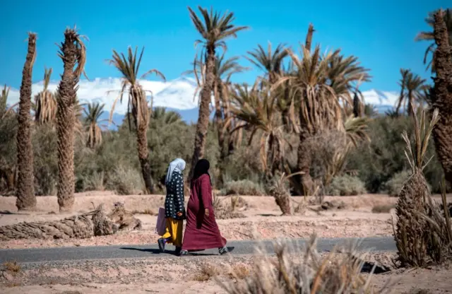 Baadiyyaa Morookoo gaarreen Atilaas biratti argamu