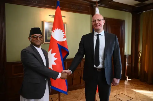 रुसका उपप्रधानमन्त्रीसँग तिम्लिसिनाले भेटेका छन्