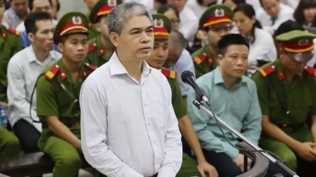 Bị cáo Nguyễn Xuân Sơn bị tử hình nhưng đang chờ xem có được giảm án thành chung thân