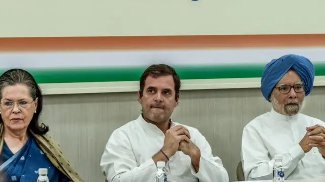 சோனியா, ராகுல், மன்மோகன்