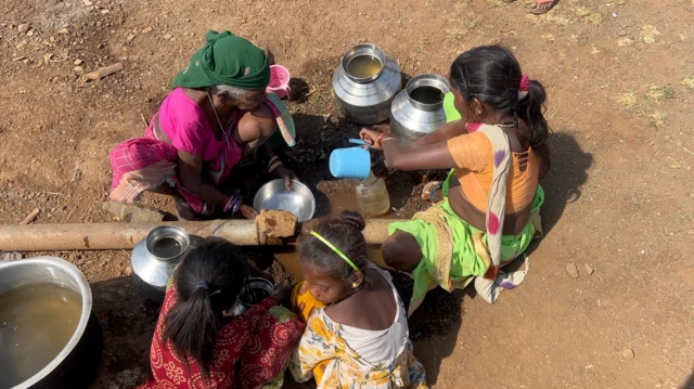 ડાંગમાં પાણીની તંગીની સમસ્યા છે.