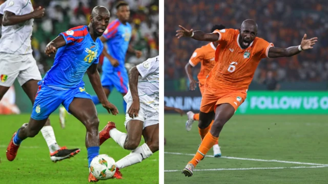 DR Congo and Ivory Coast