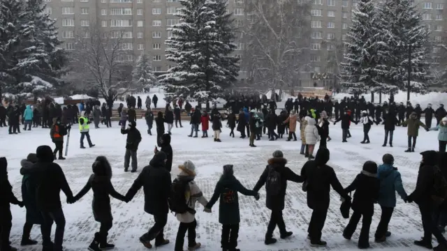 Протесты в Красноярске