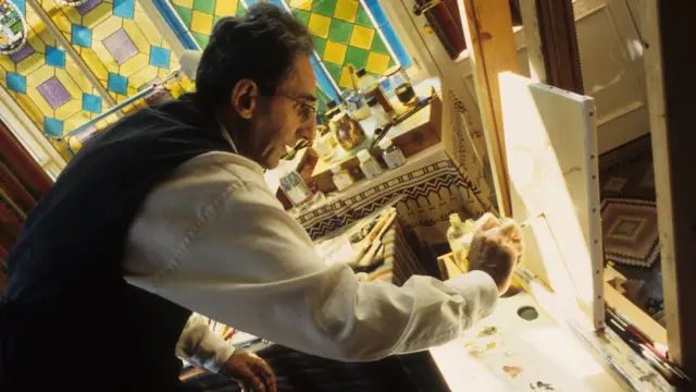 كان باتياتو يوقع لوحاته باسم صوفان بارزاني