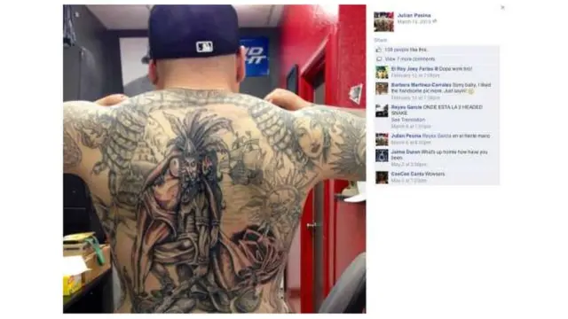 Página de FB de Julian Pesina