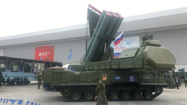 9K317M - пусковая машина ЗРК "Бук-M3"