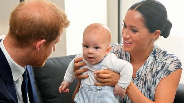 Harry, Meghan e Archie