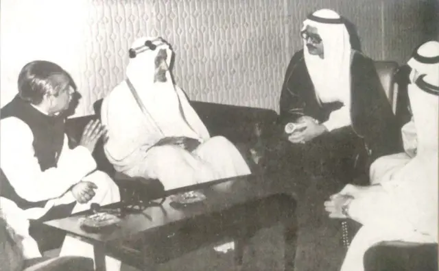 شیخ مجیب کی شاہ فیصل سے ملاقات