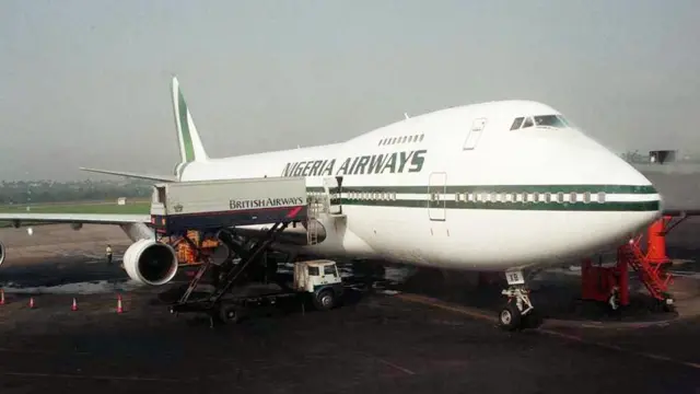Nigeria Airways plane