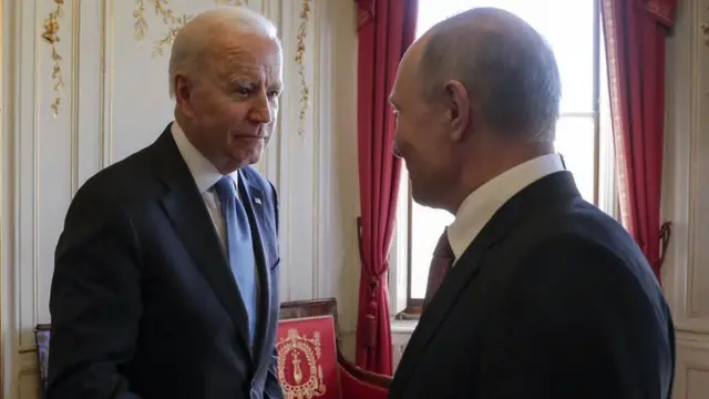 Байден и Путин