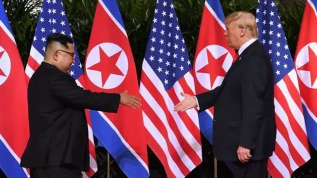 کیم و ترامپ