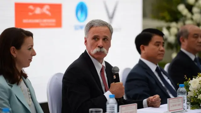 Chủ tịch và Giám đốc điều hành Formula One ông Chase Carey