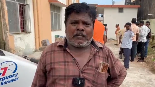 चश्मदीद जनपाल मल्लेश ने बताया कि हादसा दिन में 11 से 12 बजे के बीच हुआ