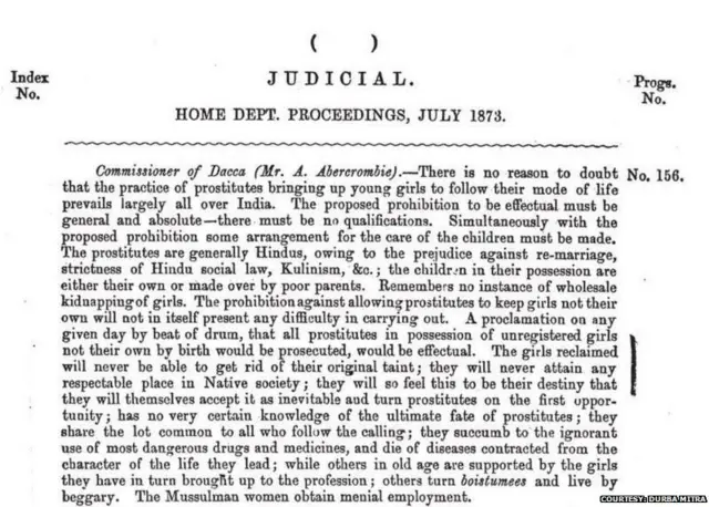ਭਾਰਤ ਵਿੱਚ ਵੇਸਵਾ ਬਾਰੇ ਇੱਕ ਬਰਤਾਨਵੀ ਅਧਿਕਾਰੀ ਦਾ ਲੇਖ