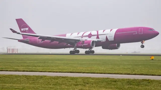 Avião da Wow Air