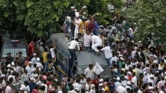 પાટીદાર અનામત આંદોલનમાં લોકો