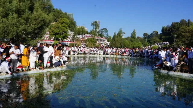 ኣከባብራ በዓል ኢሬቻ ኣብ ኣዲስ ኣበባ ብስእሊ
