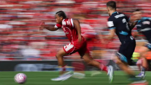 Rio Ngumoha of Liverpool