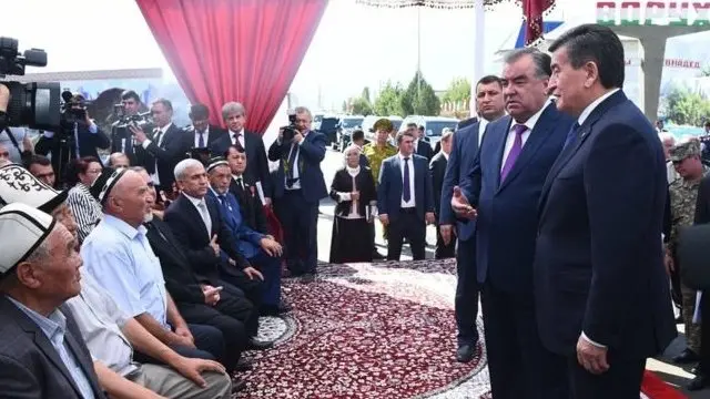 Тожикистон ва Қирғизистон президентлари учрашуви