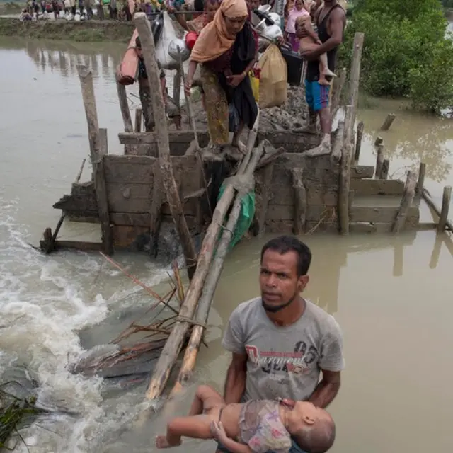 Pengungsi Rohingya.