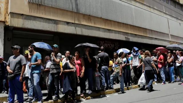 Fila na Venezuela