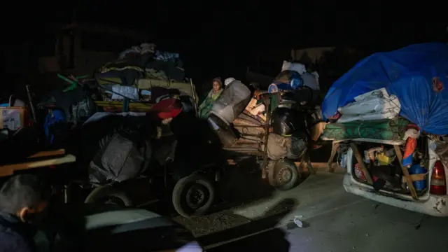 شهروندان آواره شده نوار غزه در حال بازگشت به خانه‌های خود