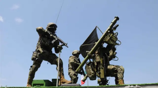 Muchas operaciones de la Marina de México se realizan en tierra. (Foto: Secretaría de Marina)