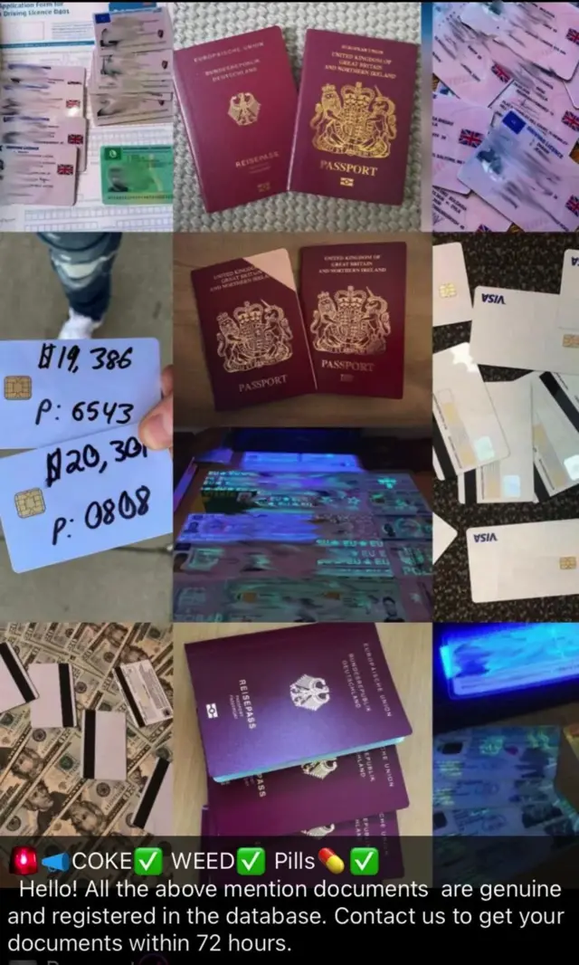 New Dawn Market (222 аъзо) Ҳакинг бўйича дарсликлар, зарарли дастурлар ва ўғирланган кредит карталари ва паспортларини сотадиган бозор