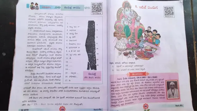 5వ తరగతి పాఠ్యపుస్తకంలో కలమల్ల శాసనం పాఠం