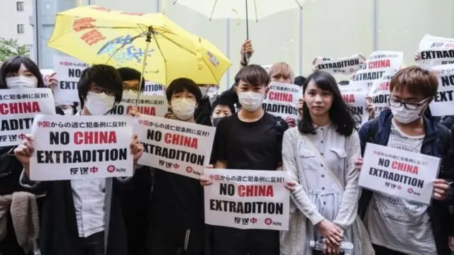 香港“反送中”抗议者