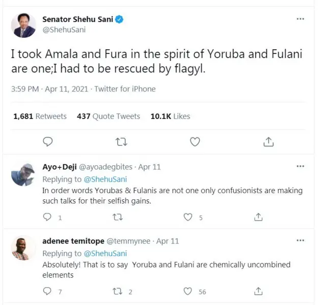 Ọrọ ti Shehu Sani sọ