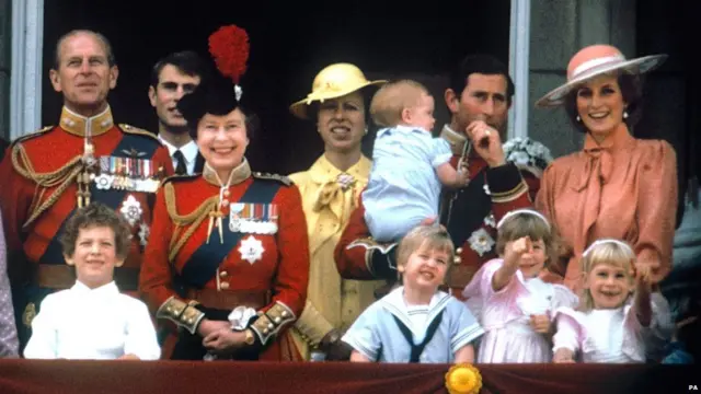 ਪ੍ਰਿੰਸ ਫਿਲਿਪ ਅਤੇ ਐਲੀਜਾਬੈਥ ਤੇ ਹੋਰ ਪਰਿਵਾਰ