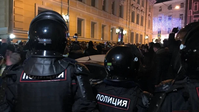 Протесты в Москве