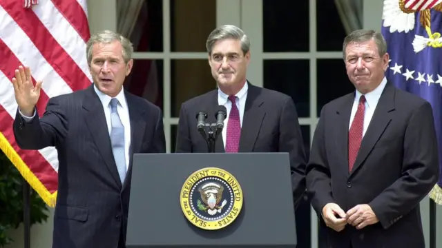 Джордж Буш, Роберт Мюллер, Джордж Эшкрофт