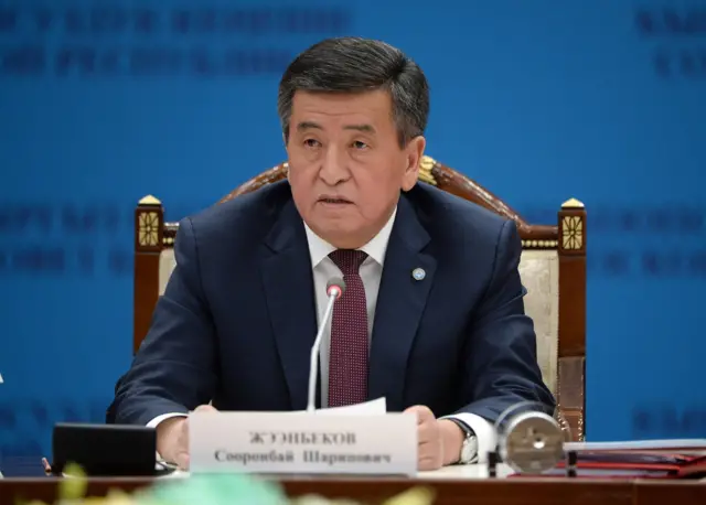 Президент Сооронбай Жээнбеков