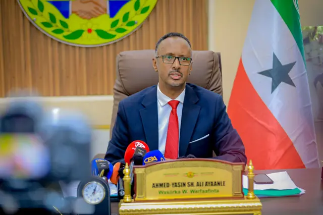 Wasiirka warfaafinta Somaliland