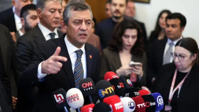 CHP lideri Özgür Özel konuşuyor