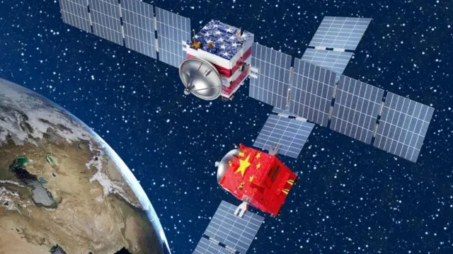 અવકાશ યુદ્ધ, સ્પેસ વૉર, અવકાશમાં ભારતની કેટલી શક્તિ, અમેરિકા અને ચીન સ્પેસ વૉરમાં કેટલા શક્તિશાળી, જો અંતરિક્ષમાં યુદ્ધ ફાટી નીકળે તો આપણા ઉપર શું અસર થાય, બીબીસી ગુજરાતી,