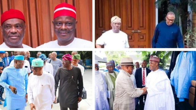 Gwamna Nyesom Wike da 'yan siyasar adawa a Najeriya 