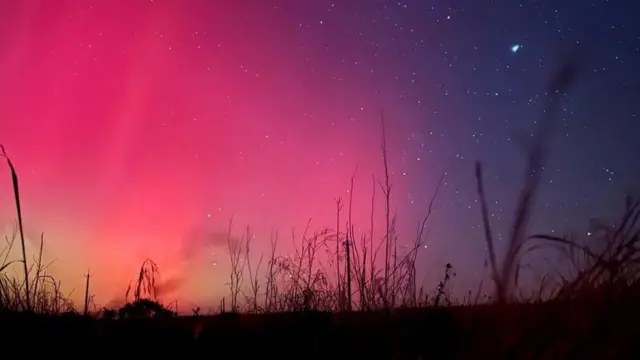 Північне сяйво на Херсонщині