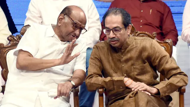 शरद पवार, उद्धव ठाकरे