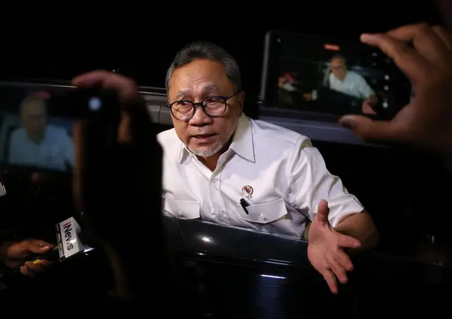 Menteri Koordinator bidang Pangan, Zulkifli Hasan.