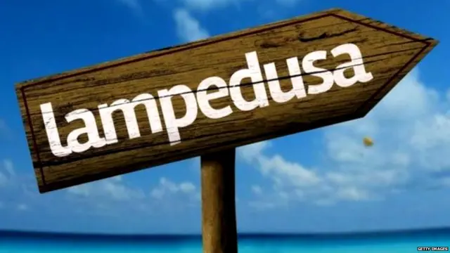 Lampedusa, symbolic image